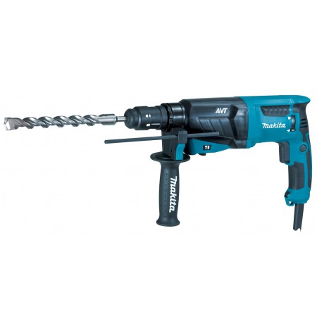 MAKITA. ROTARY HAMMER 800W HR2631FT AVT, 2.4J, ADDITIONAL HANDLE