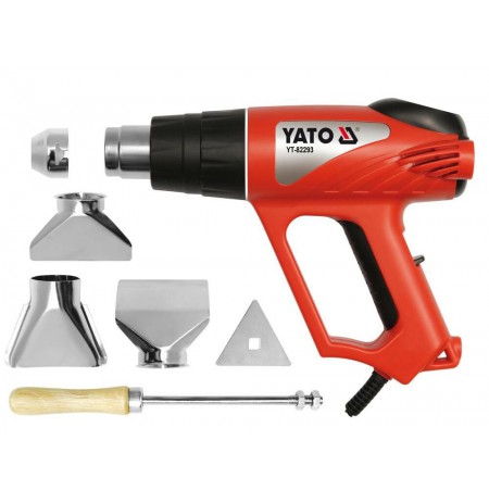 Yato HEAT GUN 2000W/LED WITH AXESTOR.82293