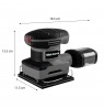 Orbital sander 240W, foot 110 x 100 mm