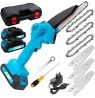 Extralink TM-107 | Mini Electric Chainsaw | 6 inches, 1.5 Ah battery