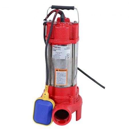 VERTEX V750F WATER PUMP NICKEL WITH FLOAT