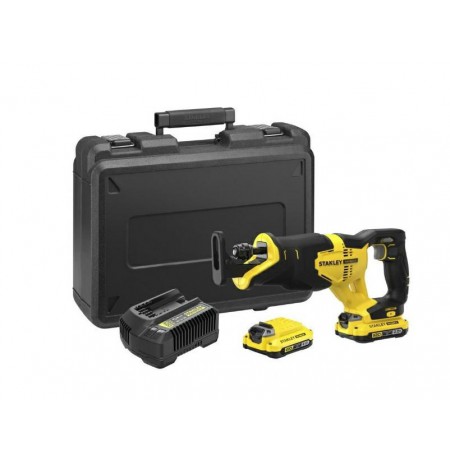 STANLEY RECIPROCATING SAW 18V V20 2x2,0Ah SFMCS300D2K