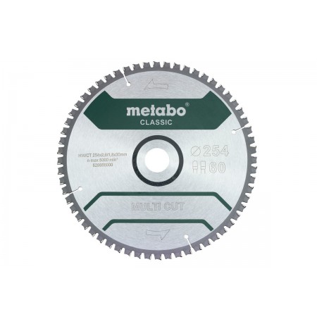 METABO CIRCULAR SAW BLADE FZ/TZ 254x30x60Z