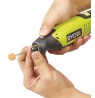 114723 Ryobi 150W Straight Grinder with 115 Pack Accessories