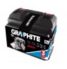 800W Graphite belt sander with 75 x 457 mm endless belt and carrying case