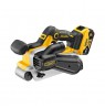 DEWALT BELT SANDER 18V DCW220P2 2x5.0Ah 75x533mm TSTAK