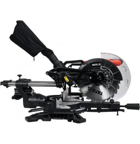 YATO MITER SAW 1800W WITH FEED, LASER 255mm