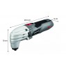 Multifunction machine 250W Graphite oscillation amount 15000-21000 per minute with carrying case