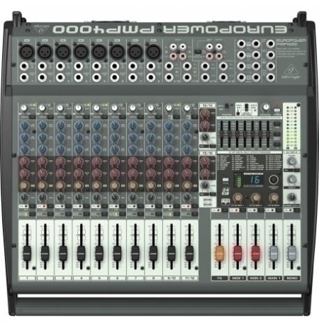 Behringer PMP4000 audio mixer 20 channels 10 - 200000 Hz Black