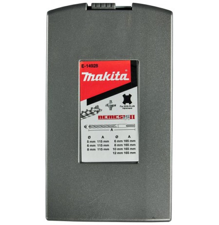 MAKITA SDS+ DRILL BIT SET 7pcs. NEMESIS 2