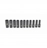 AWTOOLS IMPACT SOCKET SET 1/2" 11pcs. 10-24mm BLACK LINE