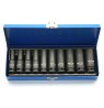 ADLER LONG SOCKET SET 1/2" 10pcs. METAL CASE