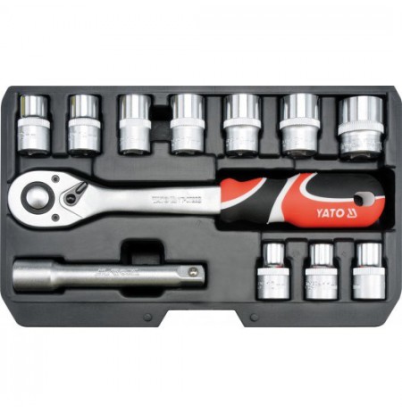 Yato YT-38671 mechanics tool set 12 tools
