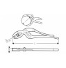 SIPHON WRENCH 14-62mm / CHROME / SUPER-EGO