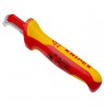 Knipex 98 55 SB utility knife Red, Yellow Fixed blade knife