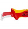 Knipex 98 55 SB utility knife Red, Yellow Fixed blade knife