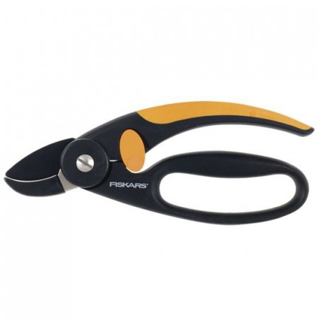 Fiskars 1001535 pruning shears Anvil Black, Orange