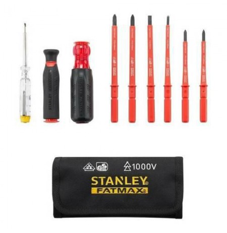 ST. SCREWDRIVERS 10pcs. VDE (2PH+2PZ+2PŁ+TESTER)