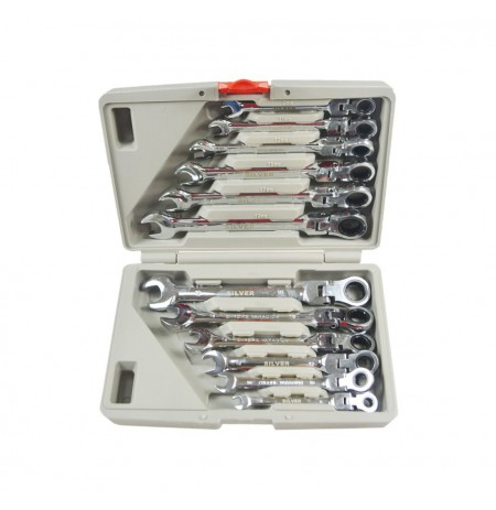 FLAT WRENCH SET 12pcs.8-19