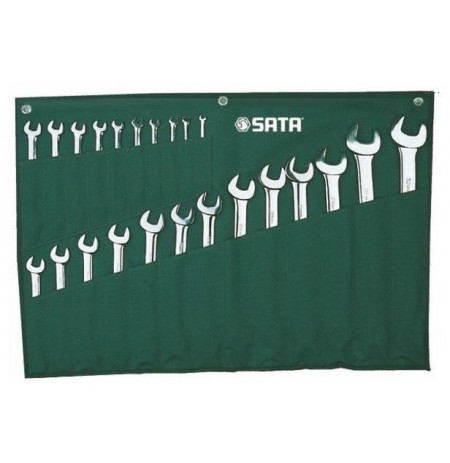 SATA COMBINATION WRENCHES 23pcs. SACHET