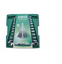 SATA RATCHET COMBINATION WRENCHES SET OF 12 pcs.-