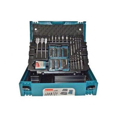 MAKITA 62pcs MAKPAC B-53908 drill and bit set