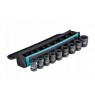 MAKITA IMPACT SOCKET SET 1/2" 9pcs 10-27mm daugiau daugiau daugiau E-16617