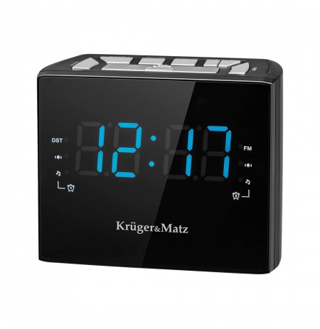 Kruger & Matz KM0812 radio Clock Digital Black