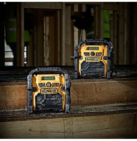 DeWALT DCR020-QW radio Portable Digital Black, Yellow
