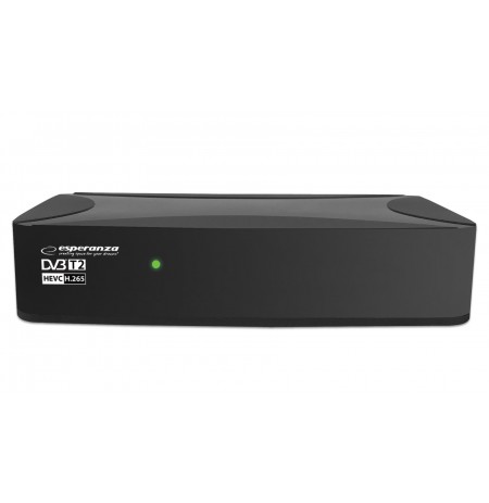 Esperanza EV108R TV set-top box Cable Black