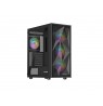 GENESIS DIAXID 605 ARGB MIDI TOWER CASE WITH USB-C WINDOW BLACK