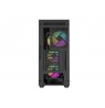 GENESIS DIAXID 605 ARGB MIDI TOWER CASE WITH USB-C WINDOW BLACK
