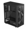 GENESIS DIAXID 605F MIDI TOWER CASE WITH USB-C WINDOW BLACK