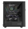 GENESIS DIAXID 605F MIDI TOWER CASE WITH USB-C WINDOW BLACK