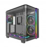 Montech KING 95 PRO Midi-Tower, Tempered Glass, ARGB - black