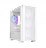 Montech AIR 100 ARGB, Micro-ATX, Tempered Glass - white