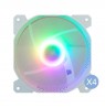 Montech AIR 100 ARGB, Micro-ATX, Tempered Glass - white