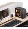 Jonsbo D41 ATX Case, Tempered Glass - black