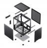 Jonsbo C6 Micro-ATX Case - black