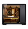 Jonsbo U4 Mini Micro-ATX Case, Tempered Glass - Black