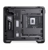 Jonsbo U4 Mini Micro-ATX Case, Tempered Glass - Black