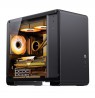 Jonsbo U4 Mini Micro-ATX Case, Tempered Glass - Black