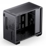 Jonsbo U4 Mini Micro-ATX Case, Tempered Glass - Black