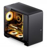 Jonsbo U4 Mini Micro-ATX Case, Tempered Glass - Black