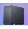 Jonsbo U4 Mini Micro-ATX Case, Tempered Glass - Black