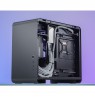 Jonsbo U4 Mini Micro-ATX Case, Tempered Glass - Black