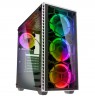 Kolink OBSERVATORY WHITE Midi Tower Black, White
