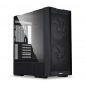 Lian Li LANCOOL 206 Case, Midi-Tower, ATX, Tempered Glass - black