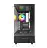 Montech XR Midi-Tower, Tempered Glass - black