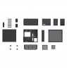 Jonsbo D41 MESH Screen ATX Gehäuse, Tempered Glass - schwarz